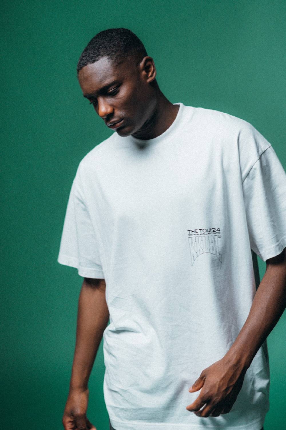 Karo Kauer Tour T-Shirt Smoke White Schlussverkauf