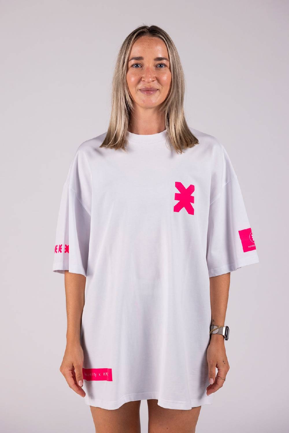 Karo Kauer PRE ORDER Kommunity T-Shirt Pink Günstiger Verkauf
