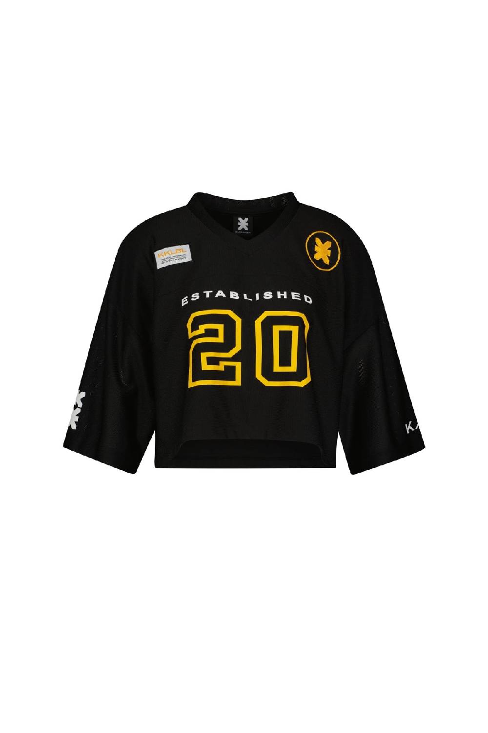 Karo Kauer T-Shirt Cropped Baseball Exklusivangebot