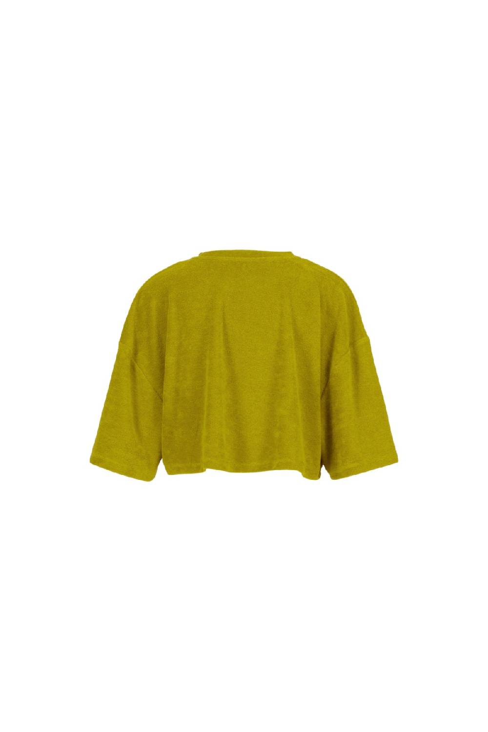 Karo Kauer Frottee T-Shirt Olive Black Friday