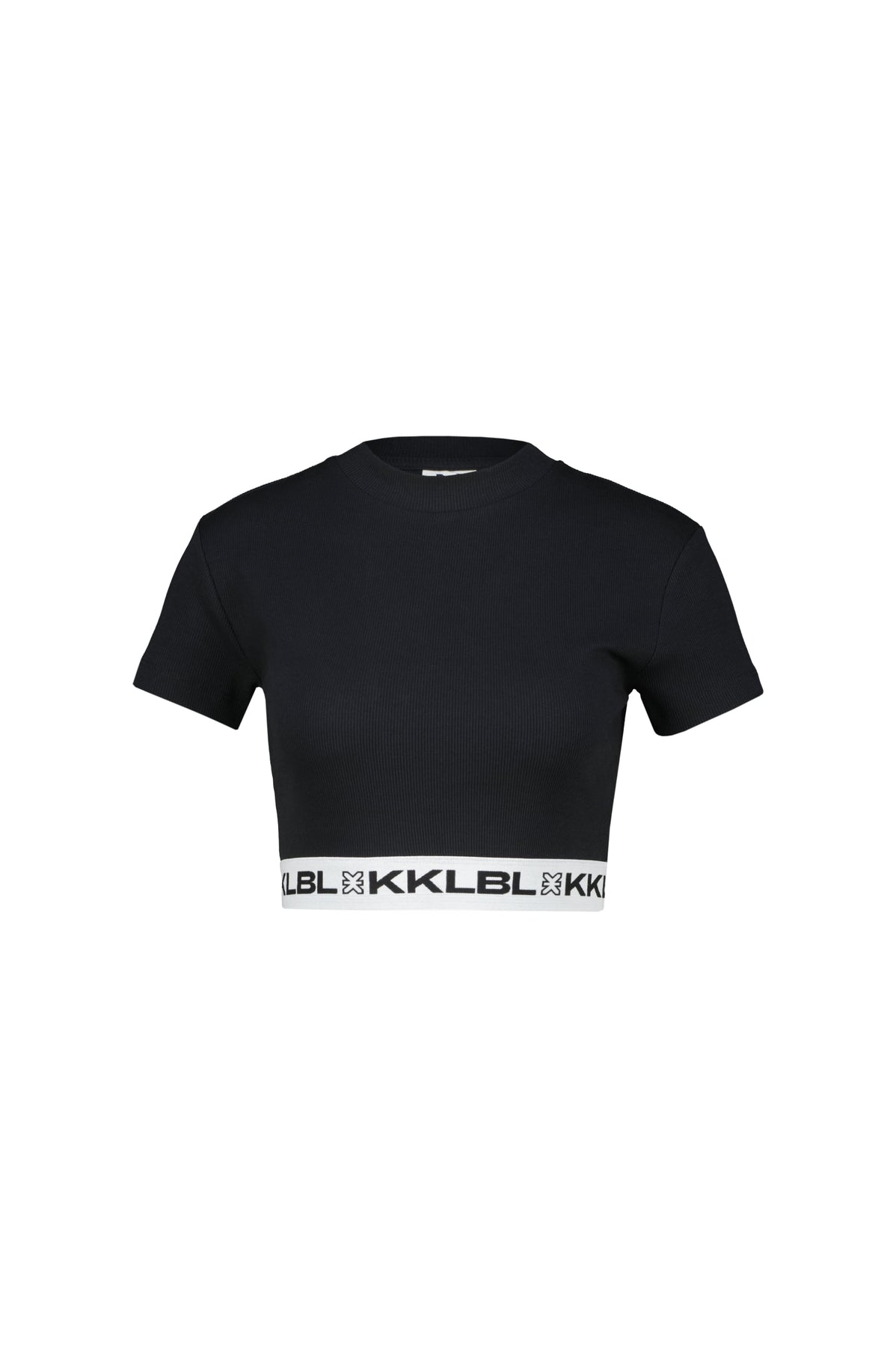 Karo Kauer Rib Top Basic Black Weihnachtsangebot