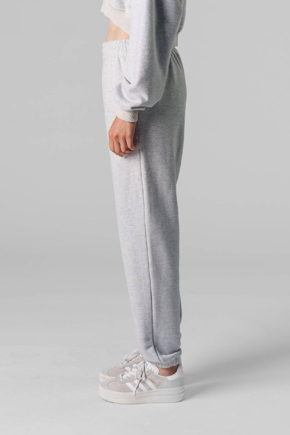 Karo Kauer Jogger Pants Melange Jubiläumsangebot