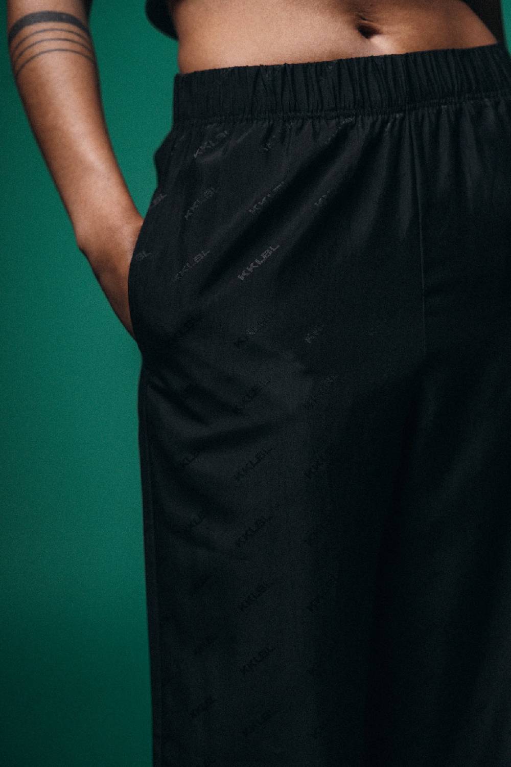 Karo Kauer Woven Pants KKLBL Online Outlet