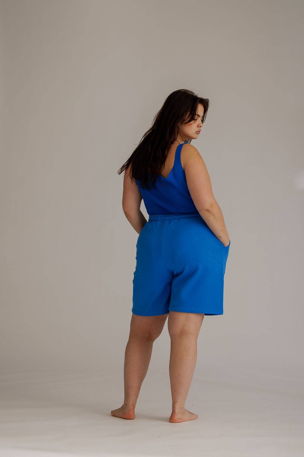 Karo Kauer Long Shorts Sonic Blue Wochenangebot