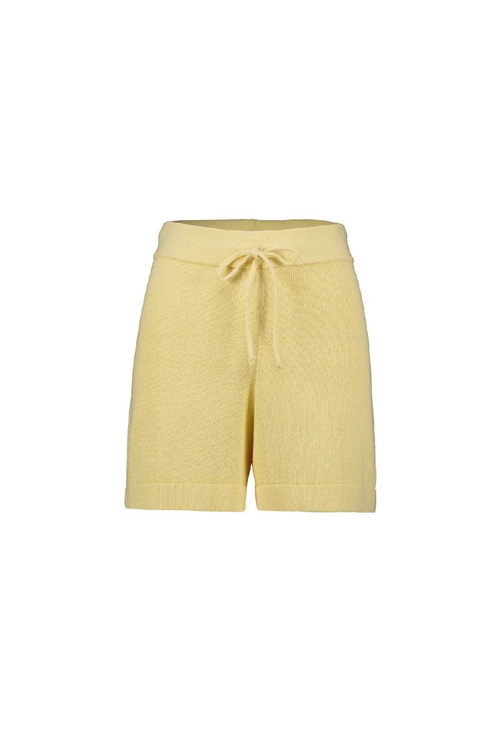 Karo Kauer Knit Shorts Light Yellow Kostenlose Rückgabe