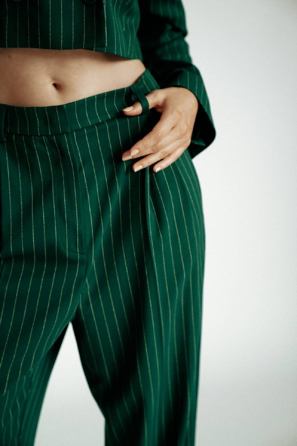 Karo Kauer Formal Pants Sapphire Green JETZT KAUFEN