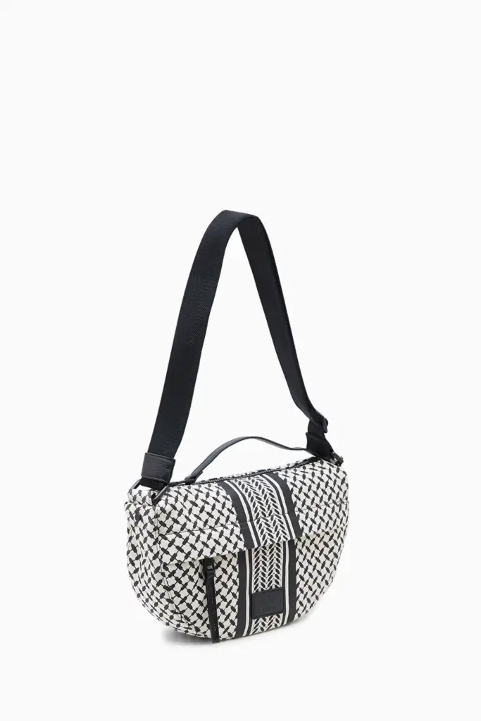 Lala Berlin Crossbody Melly canvas heritage stripe black Top Angebot
