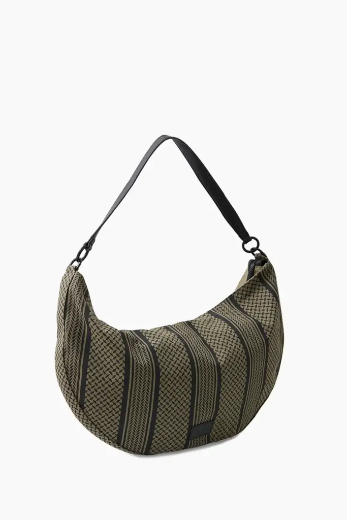 Lala Berlin Crossbody Milora canvas olive/black Blitzangebot
