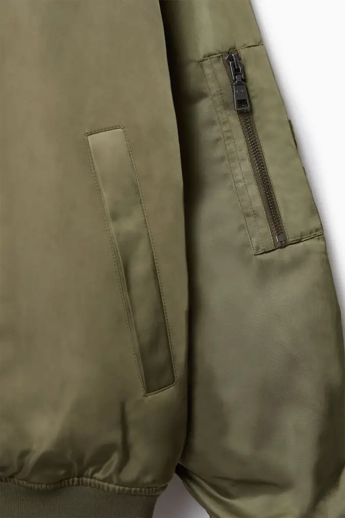 Lala Berlin Jacket Jalou nylon olive Große Rabatte
