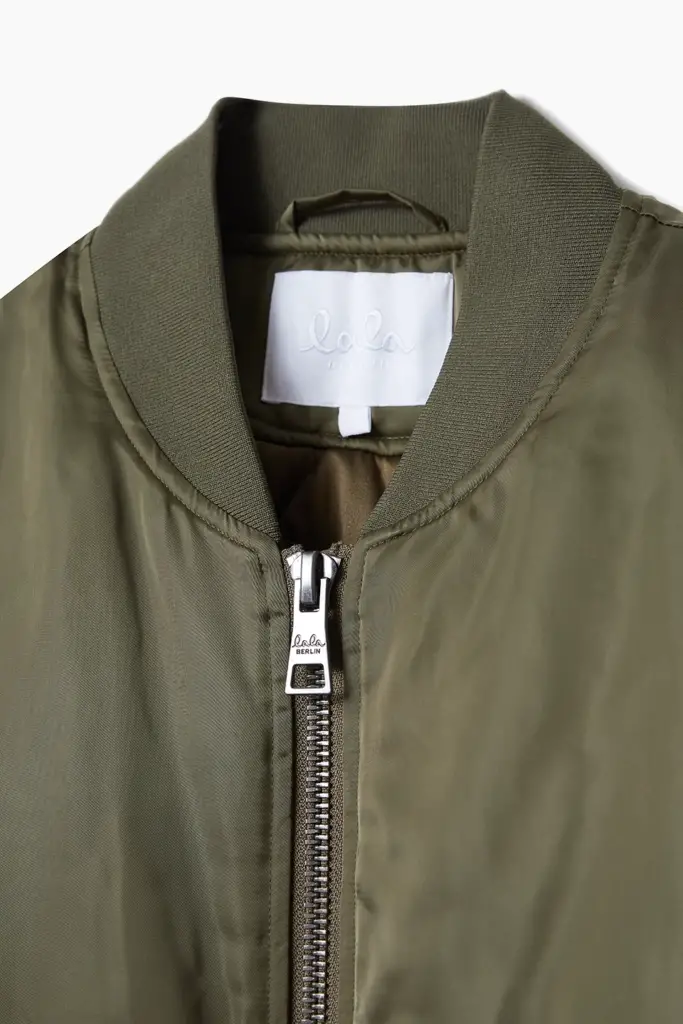 Lala Berlin Jacket Jalou nylon olive Große Rabatte