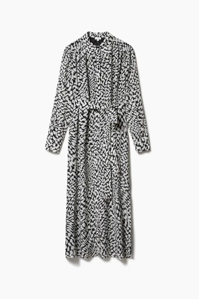 Lala Berlin Dress Deerja viscose/silk blend swoosh heritage Neuheiten