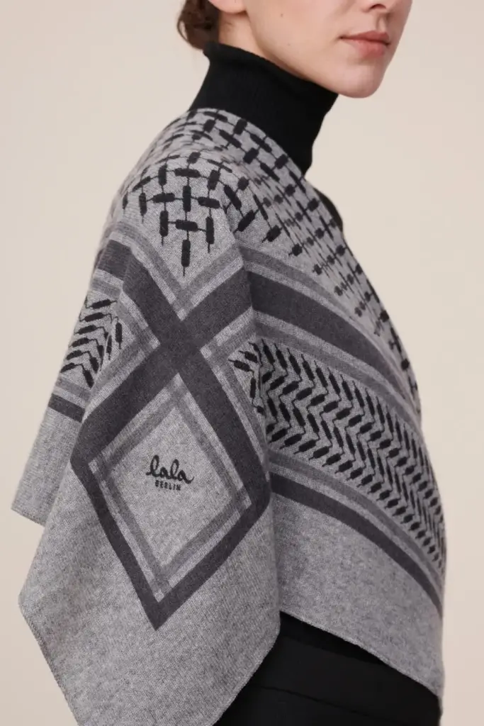 Lala Berlin Triangle Trinity Classic M cashmere city middlegrey melange VIP-Rabatte