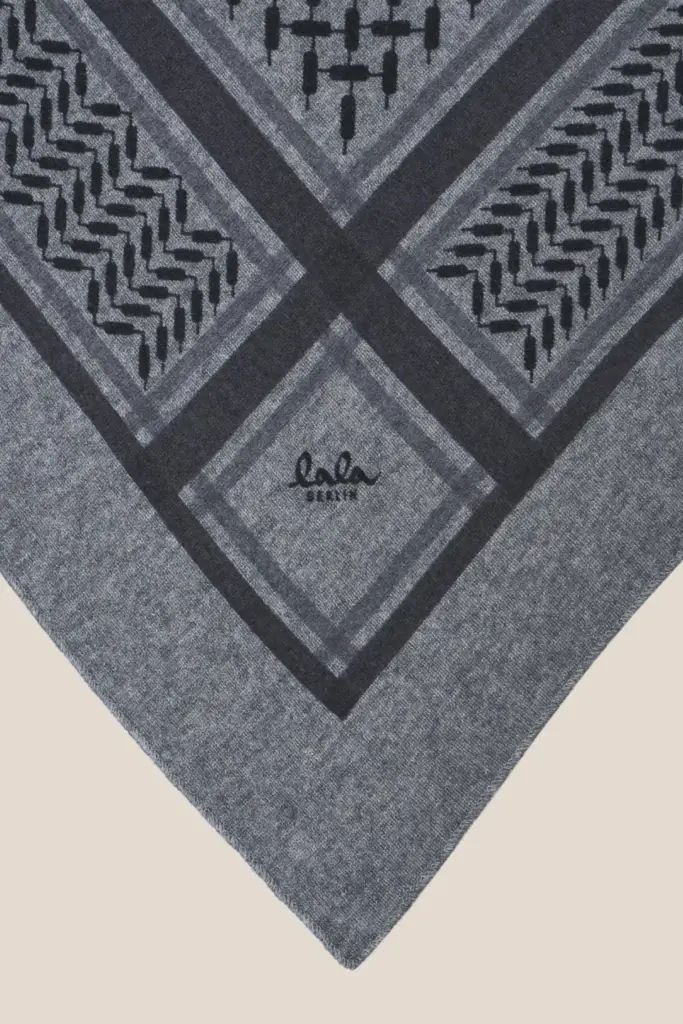 Lala Berlin Triangle Trinity Classic M cashmere city middlegrey melange VIP-Rabatte