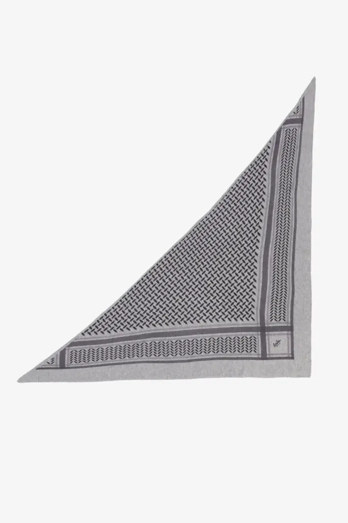 Lala Berlin Triangle Trinity Classic M cashmere flanella light grey melange Tiefpreis