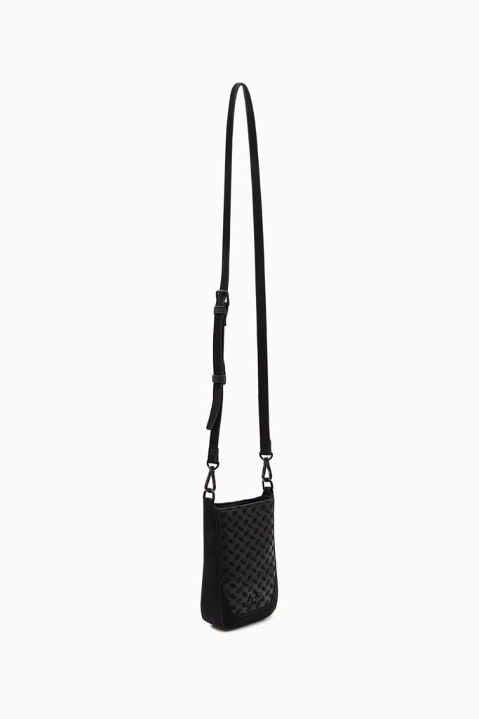 Lala Berlin Flat Crossbody Milwa grainy vegan leather black Begrenzte Freigabe