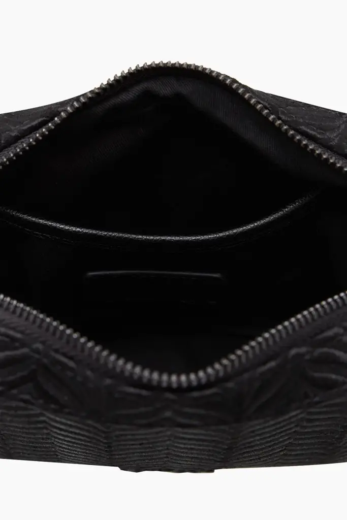 Lala Berlin Crossbody Magna canvas embroidery black Neueste Stile