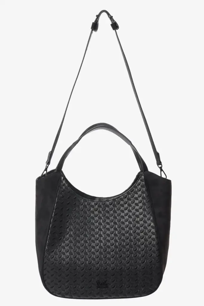Lala Berlin Shopper Mar vegan leather heritage embroidery black Bis zu 65% Rabatt