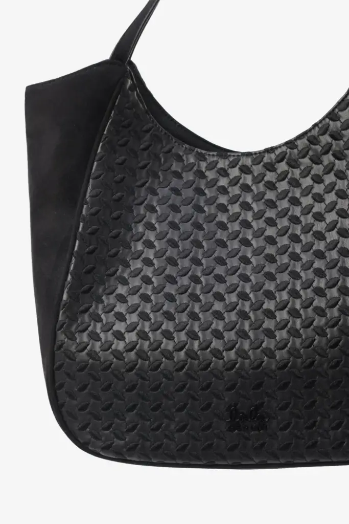 Lala Berlin Shopper Mar vegan leather heritage embroidery black Bis zu 65% Rabatt