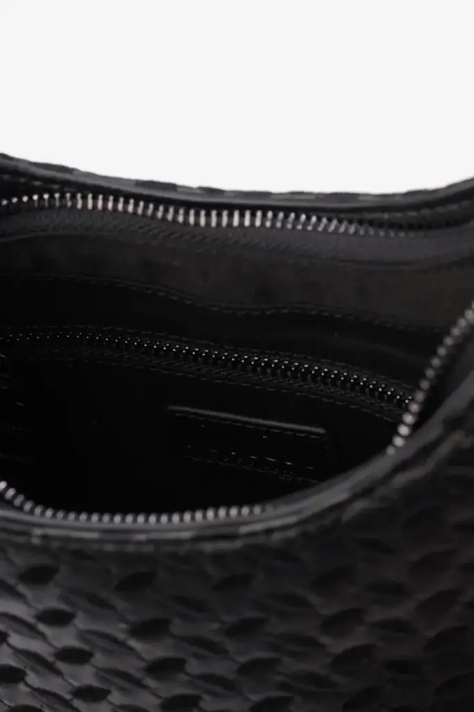 Lala Berlin Crossbody Moni vegan leather heritage embroidery black Nur für heute