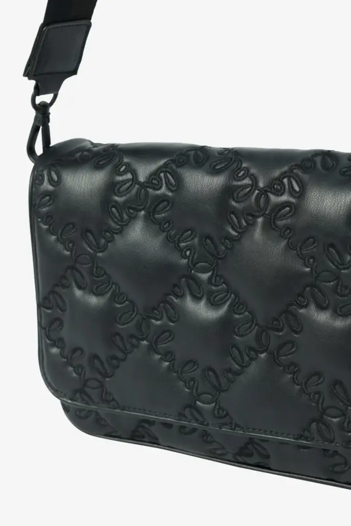 Lala Berlin Shoulderbag Mauvi vegan leather lalagram black Riesige Rabatte
