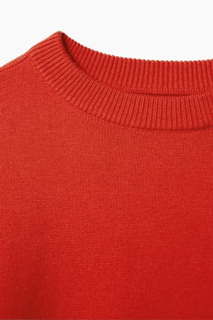 Lala Berlin Jumper Kira cotton mix hot orange Rabatte dieses Monats