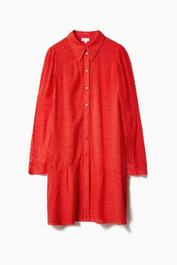 Lala Berlin Dress Davis viscose hot orange Online