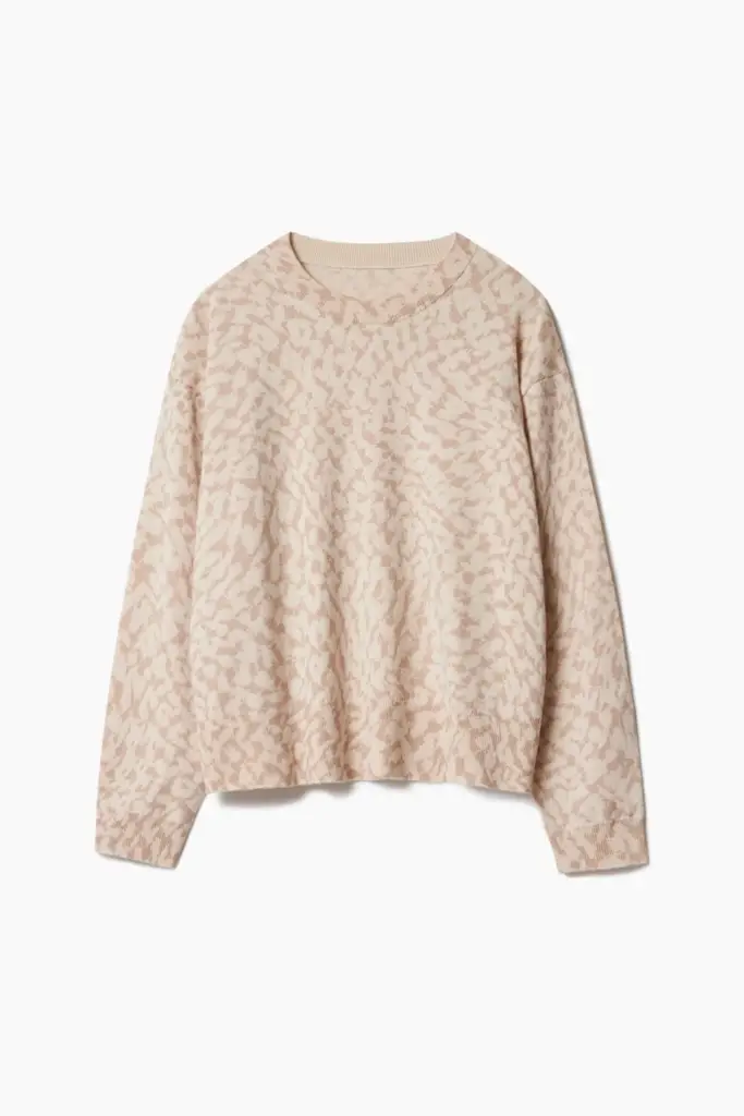 Lala Berlin Jumper Kactus wool mix cream heritage Auslauf