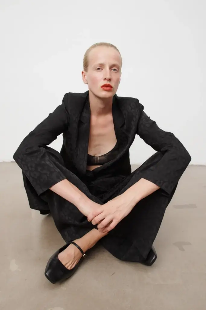 Lala Berlin Jacket Jewel viscose mix leo black Angebote