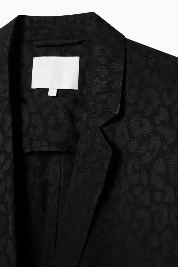 Lala Berlin Jacket Jewel viscose mix leo black Angebote