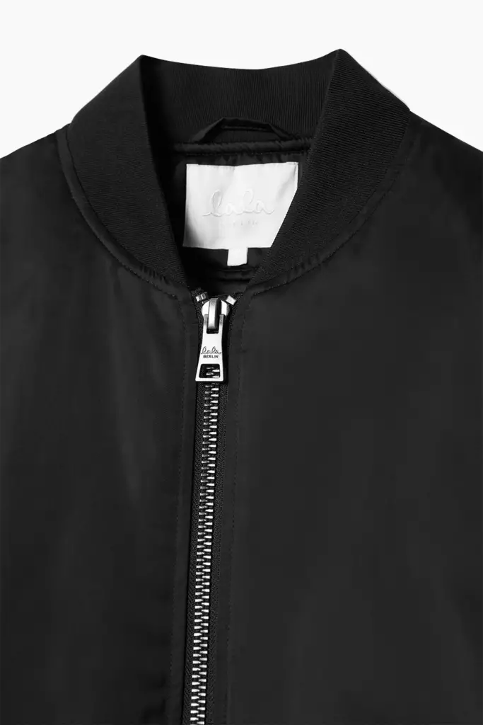 Lala Berlin Jacket Jalou nylon black Fabrikverkauf