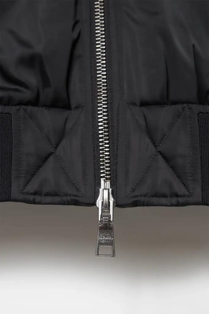 Lala Berlin Jacket Jalou nylon black Fabrikverkauf