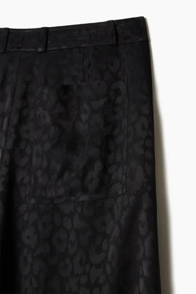 Lala Berlin Pants Polko viscose mix leo black Fabrikpreis
