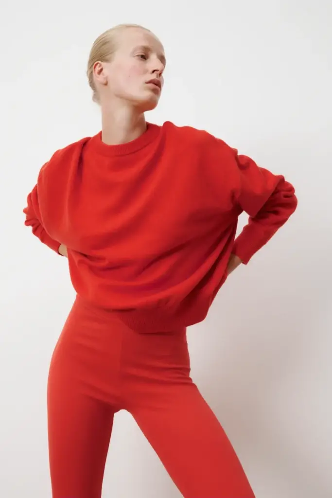 Lala Berlin Leggins Leonie cotton hot orange Günstig kaufen