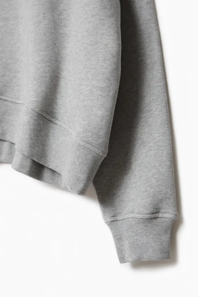 Lala Berlin Sweatshirt Ijora cotton heather grey Großer Ausverkauf