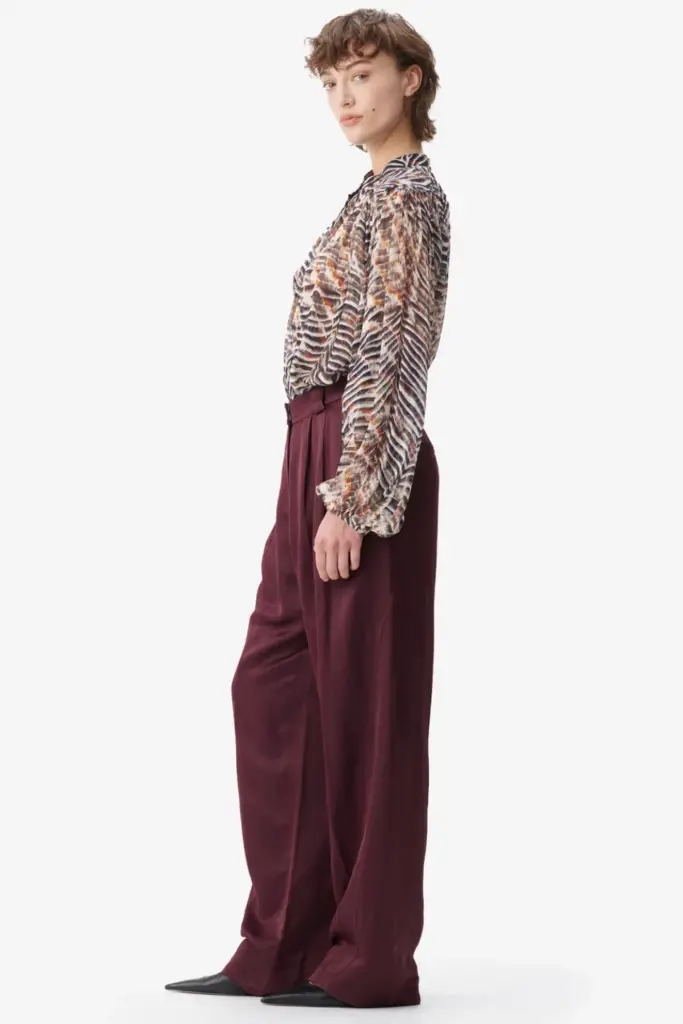 Lala Berlin Blouse Baylin viscose zebra shibori Vatertagsangebot