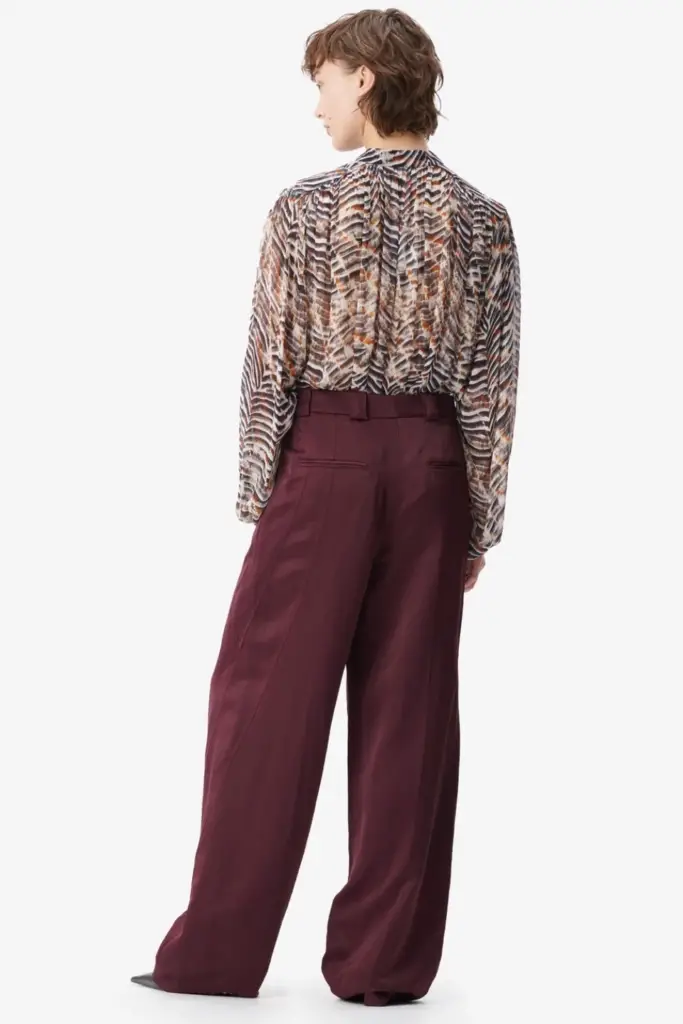 Lala Berlin Blouse Baylin viscose zebra shibori Vatertagsangebot