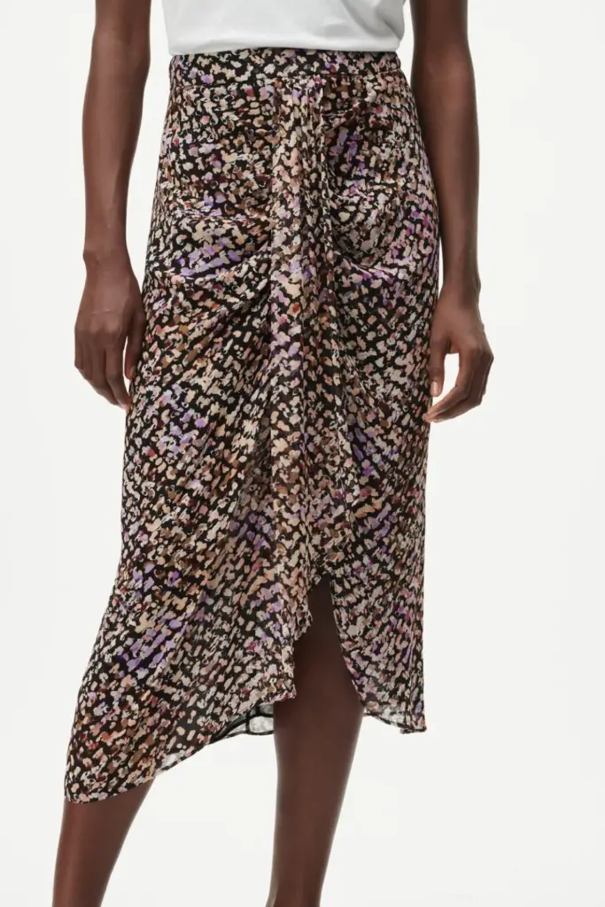 Lala Berlin Skirt Sidney viscose floral heritage Jubiläumsangebot