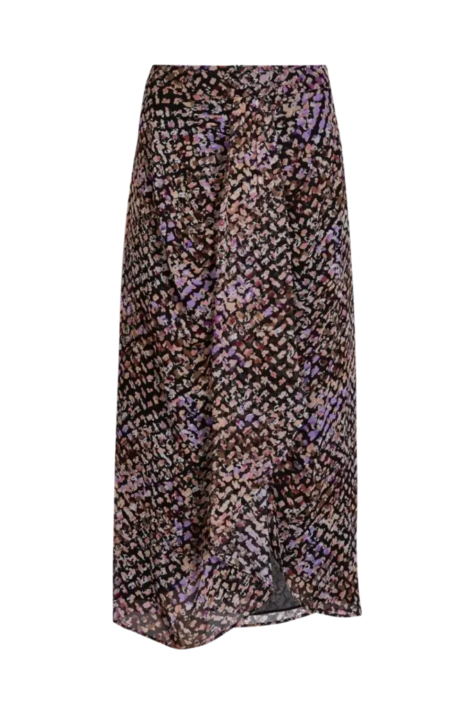 Lala Berlin Skirt Sidney viscose floral heritage Jubiläumsangebot