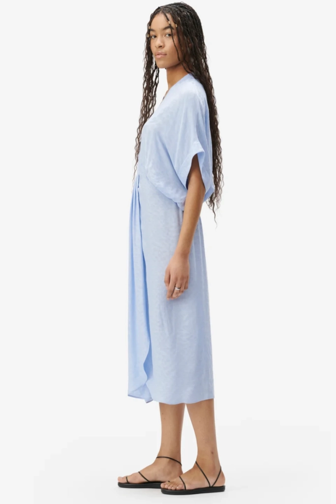 Lala Berlin Dress Dask viscose mix wave jacquard Lagerräumung