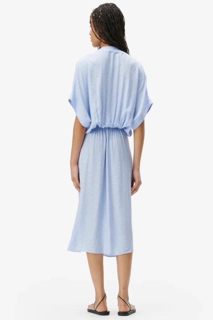 Lala Berlin Dress Dask viscose mix wave jacquard Lagerräumung