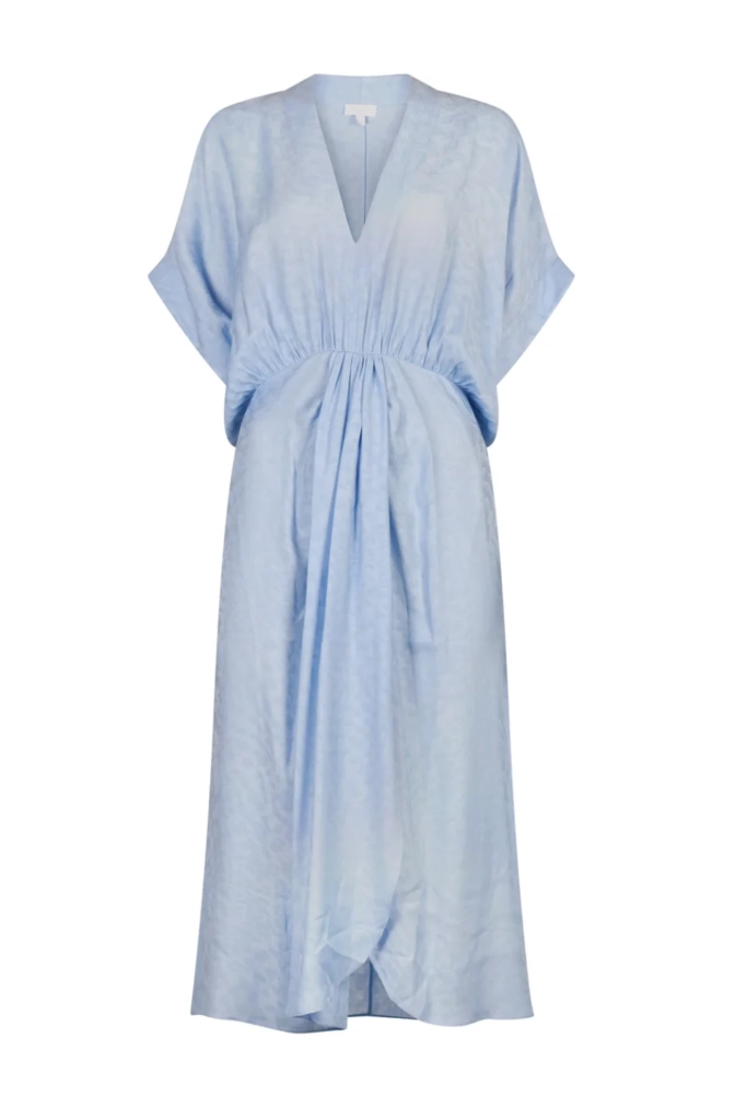 Lala Berlin Dress Dask viscose mix wave jacquard Lagerräumung