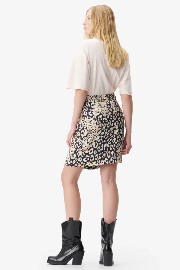 Lala Berlin Skirt Saraya viscose floral leo Exklusive Angebote