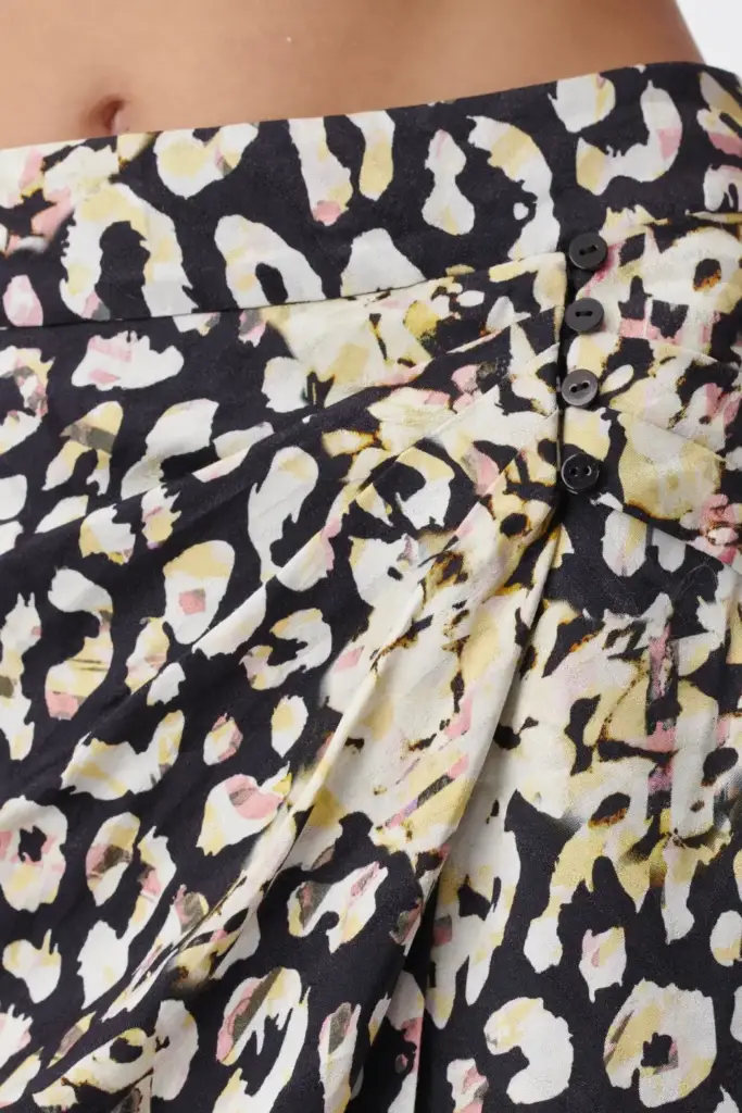 Lala Berlin Skirt Saraya viscose floral leo Exklusive Angebote