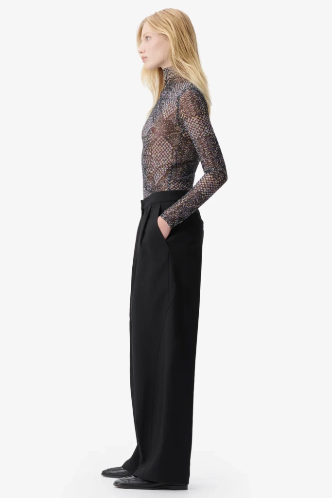 Lala Berlin Longsleeve Carolyn polyester mix heritage star black Bestseller