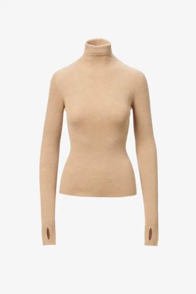 Lala Berlin Jumper Kalliopi wool toffee Räumungsverkauf