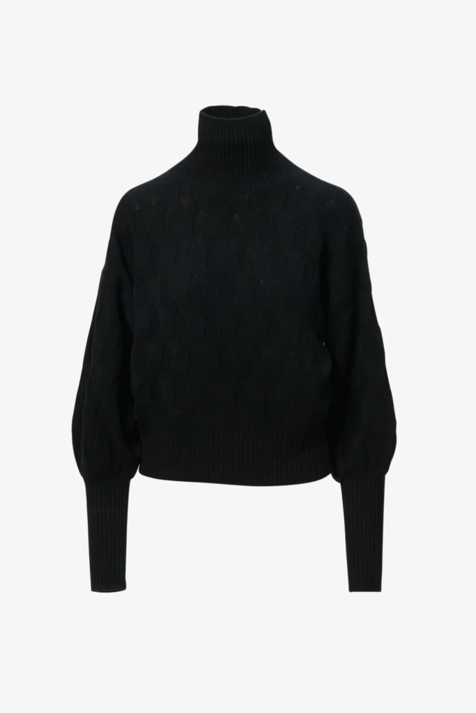Lala Berlin Jumper Kaito wool mix black Tägliche Deals