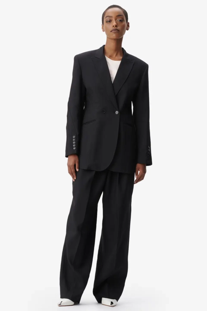 Lala Berlin Jacket Jupiter viscose mix black Riesige Ersparnisse