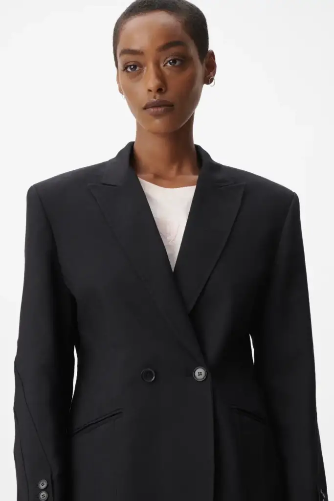Lala Berlin Jacket Jupiter viscose mix black Riesige Ersparnisse