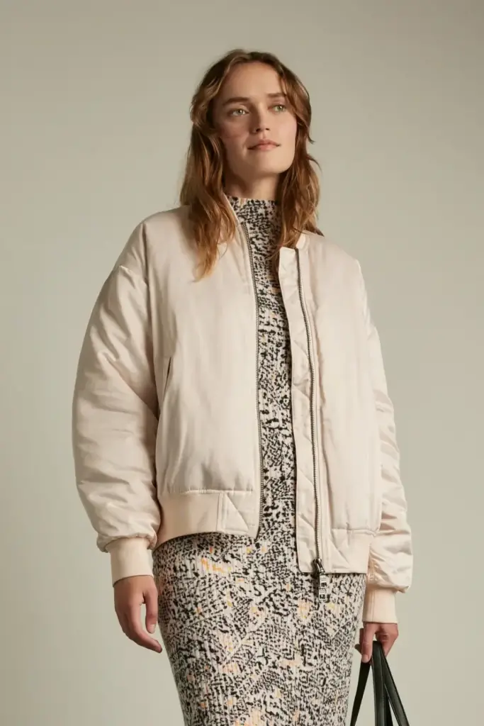 Lala Berlin Jacket Jalou polyester rose VIP-Rabatte