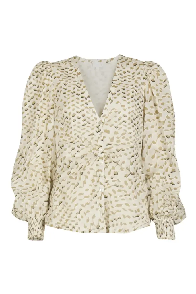 Lala Berlin Blouse Babsi cotton sand wave Letzte 3 Tage